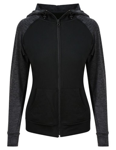 A-JC058-Womens Cool Contrast Zoodie